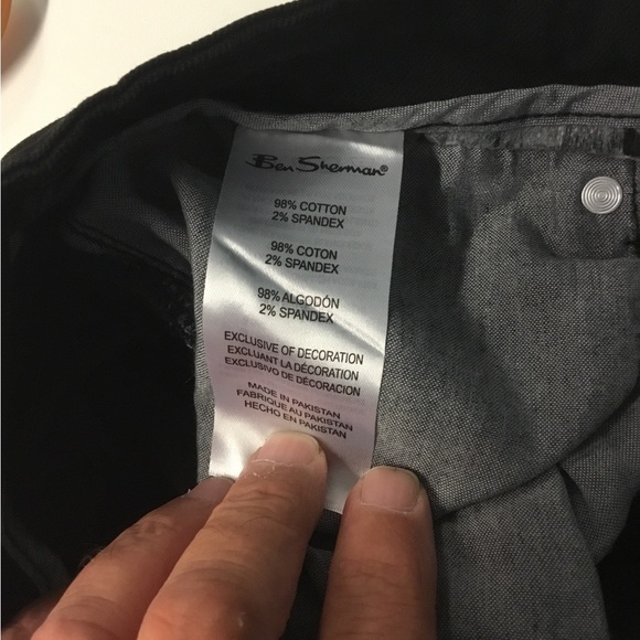 Ben Sherman Men’s Black Jeans- Size 30 x 30 - NWOT - Picture 5 of 5